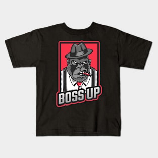 Gorilla Mafia Boss Up Kids T-Shirt